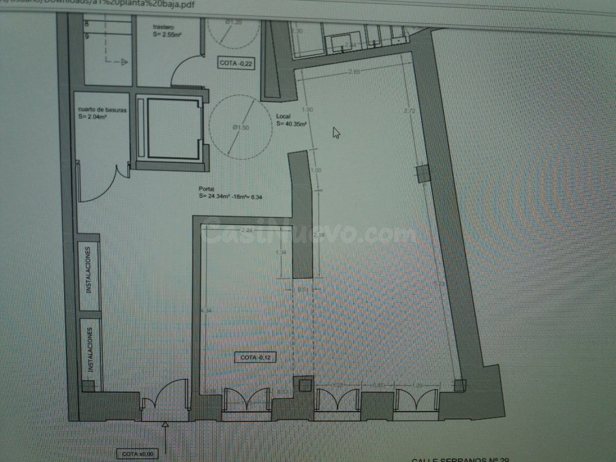 Local comercial 54m² en alquiler - Centro