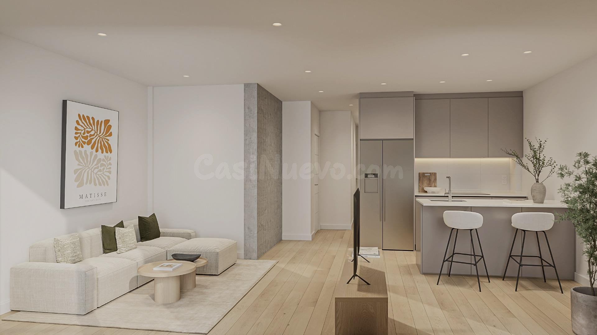 Piso 2 habitaciones 86m² en venta - Monte Alto - Zalaeta - Atocha