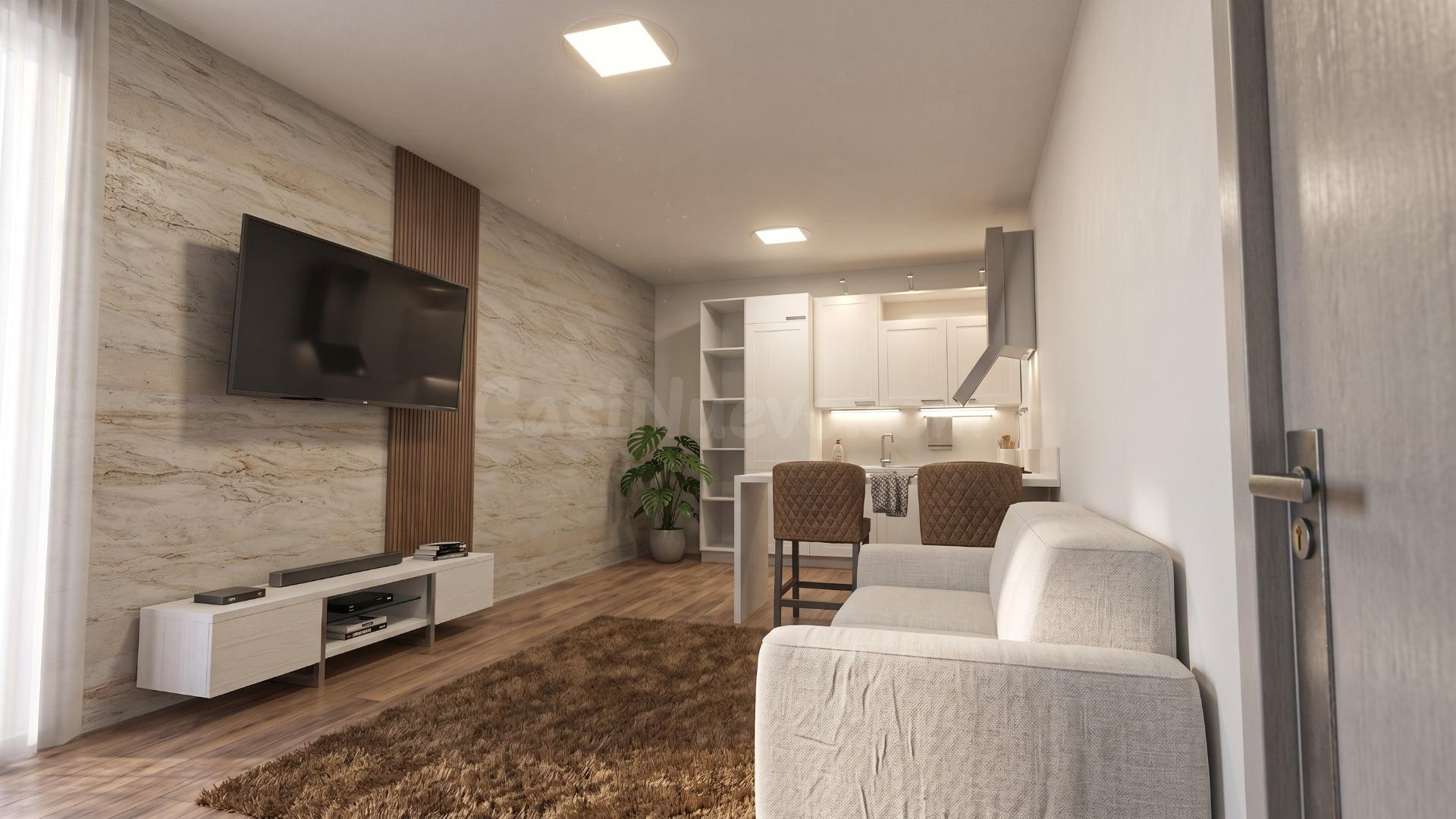 Proyecto con licencia para edificio de 6 apartamentos - Las Coloradas