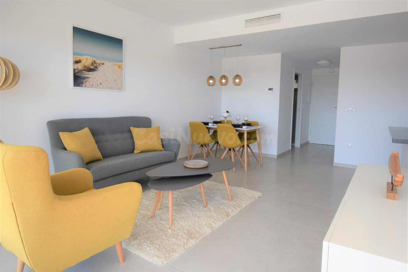 ESTUPENDO APARTAMENTO DE OBRA NUEVA 2 DORMITORIOS 2 BAÑOS  CON PISCINA EN ORIHUELA COSTA , ALICANTE