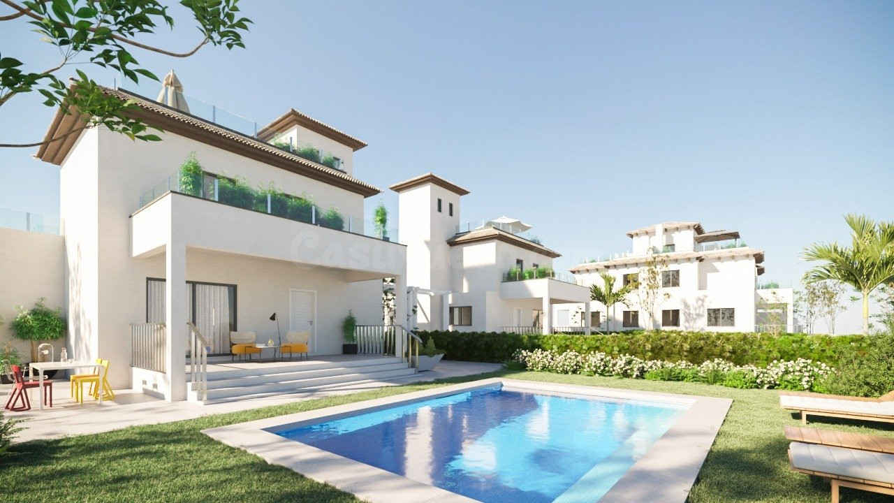 MARAVILLOSO CHALET INDEPENDIENTE CON PISCINA EN INCREÍBLE RESIDENCIAL PRIVADO