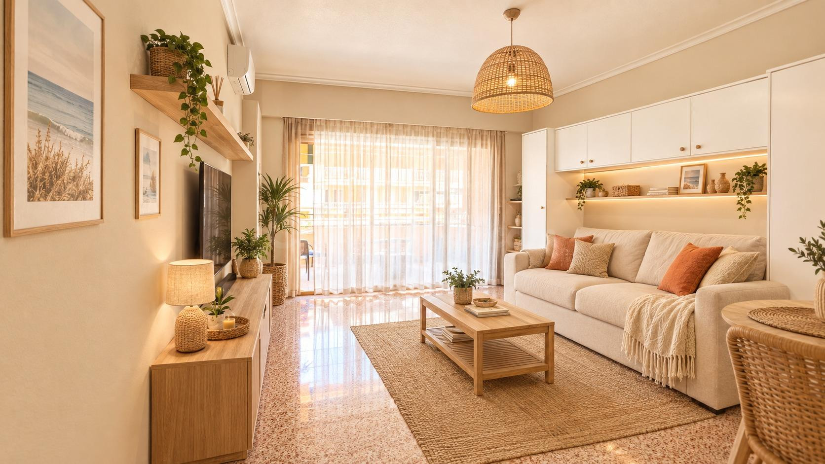 ¡OPORTUNIDAD ÚNICA! Amplio y luminoso estudio con gran terraza a solo 200 m de la Playa del Cura, Torrevieja