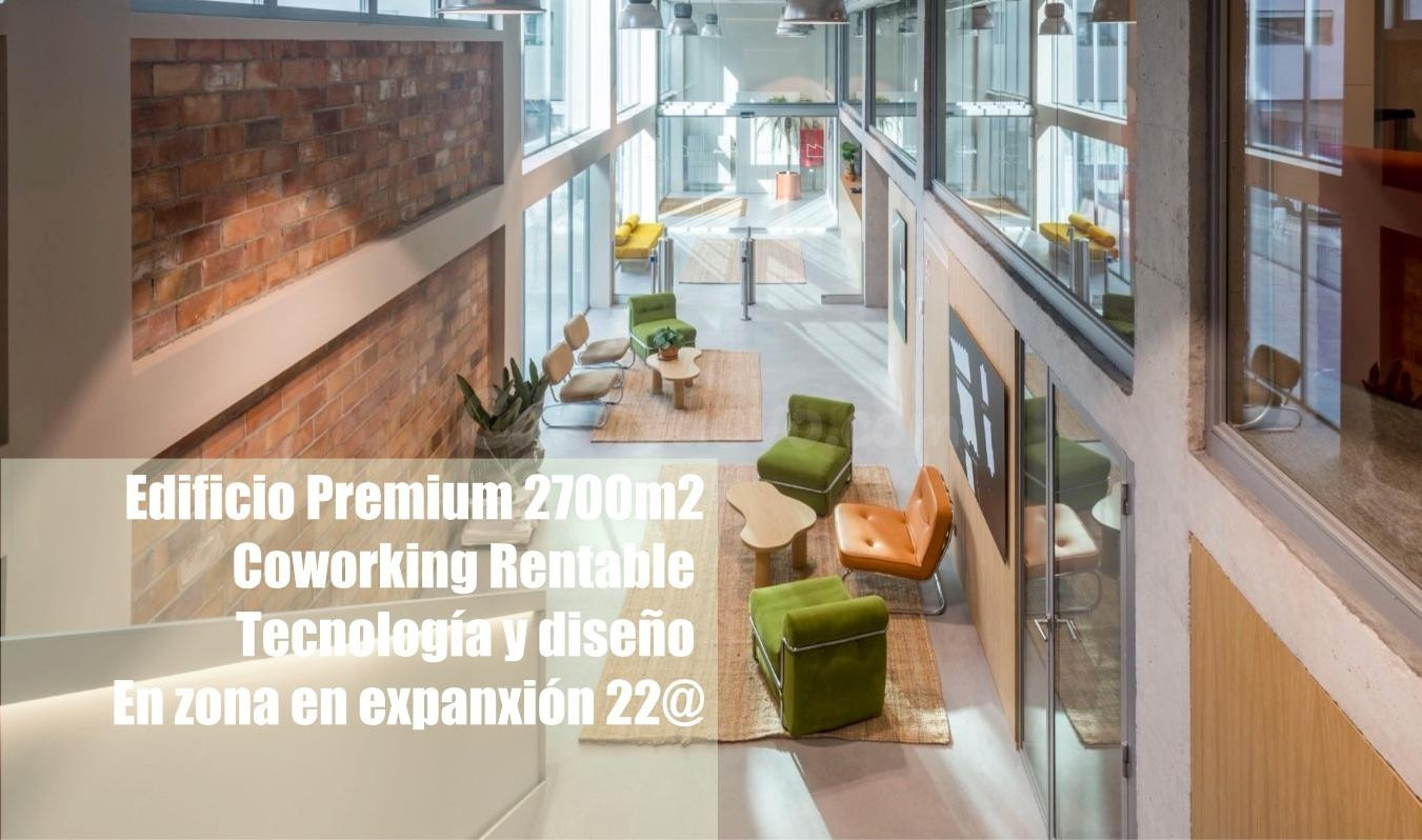 Edificio Coworking Tech de Última Generación en el Distrito 22@ de Barcelona