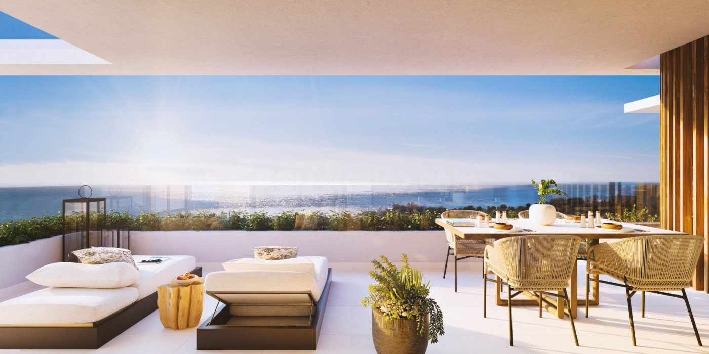 Promoción exclusiva de apartamentos de lujo de 2,3 y 4 habitaciones en Fuengirola