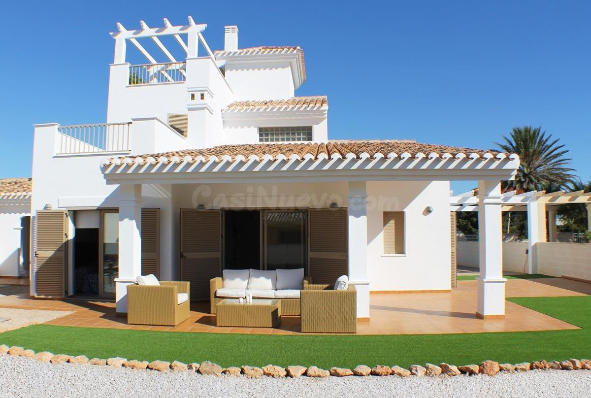 Villas de nueva construcción en La Manga del mar Menor Veneziola