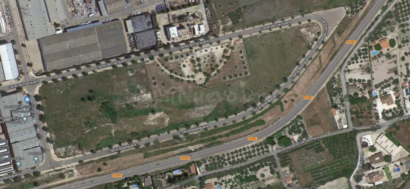 Parcela industrial en venta en Ontinyent