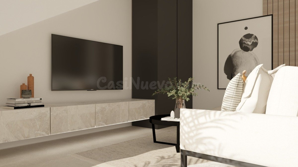Vistas al campo de Golf ático con solarium privado - foto 2