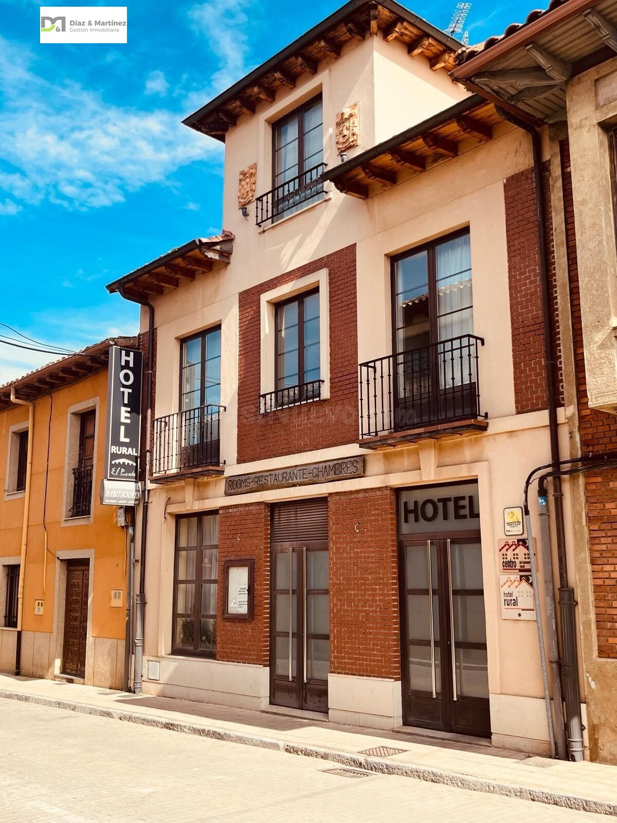 HOTEL CON RESTAURANTE Y CAFETERIA EN EL CAMINO DE SANTIAGO