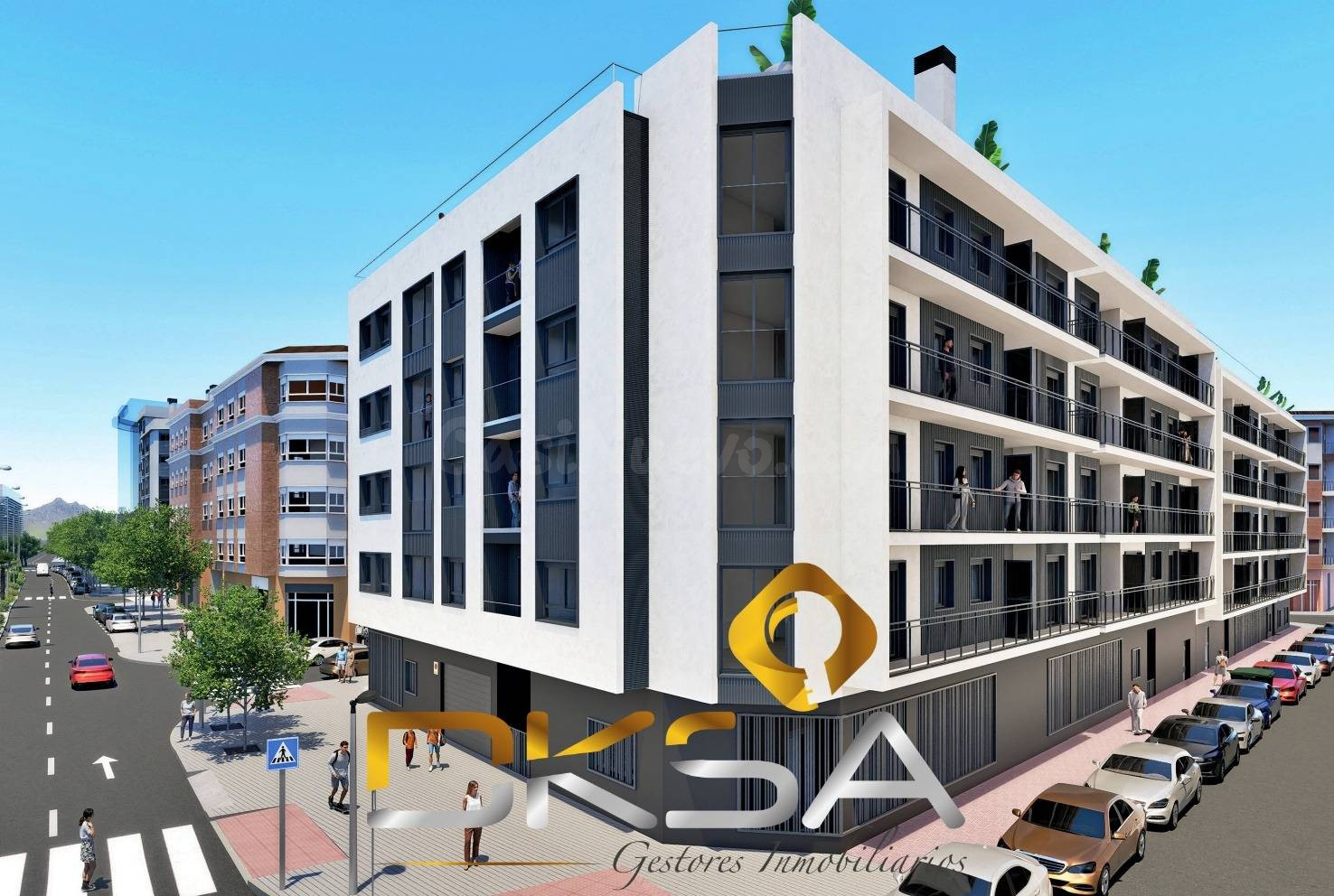Edificio Prisma, calle Vila-real, Castellón