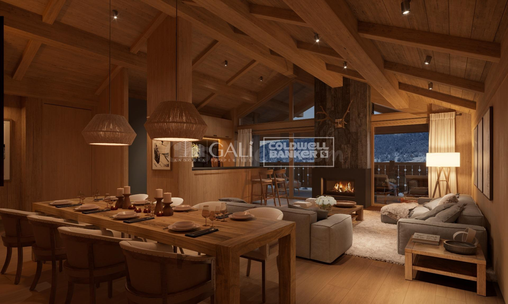 OBRA NUEVA DE LUJO A PIE DE PISTAS DE GRANDVALIRA