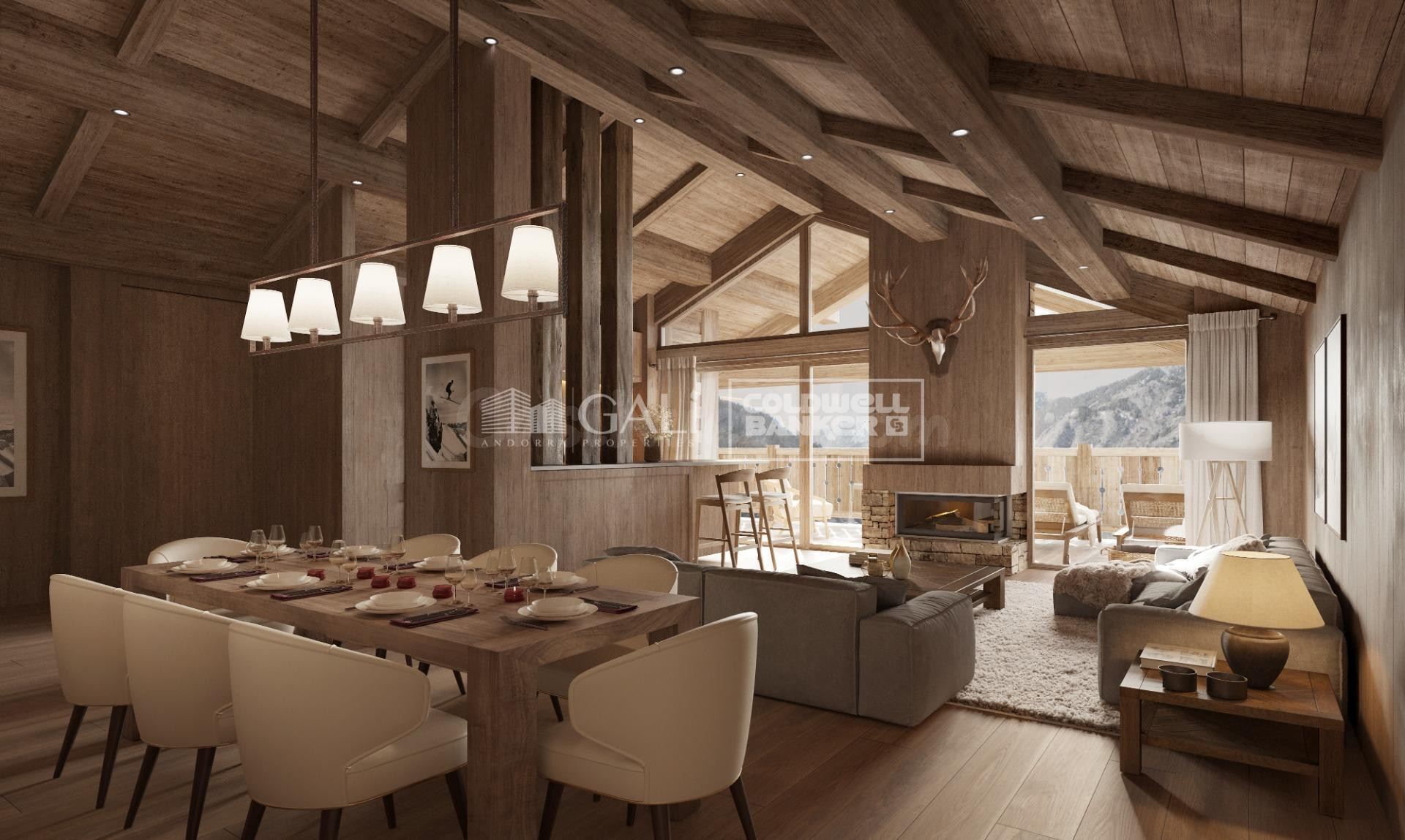 OBRA NUEVA DE LUJO A PIE DE PISTAS DE GRANDVALIRA
