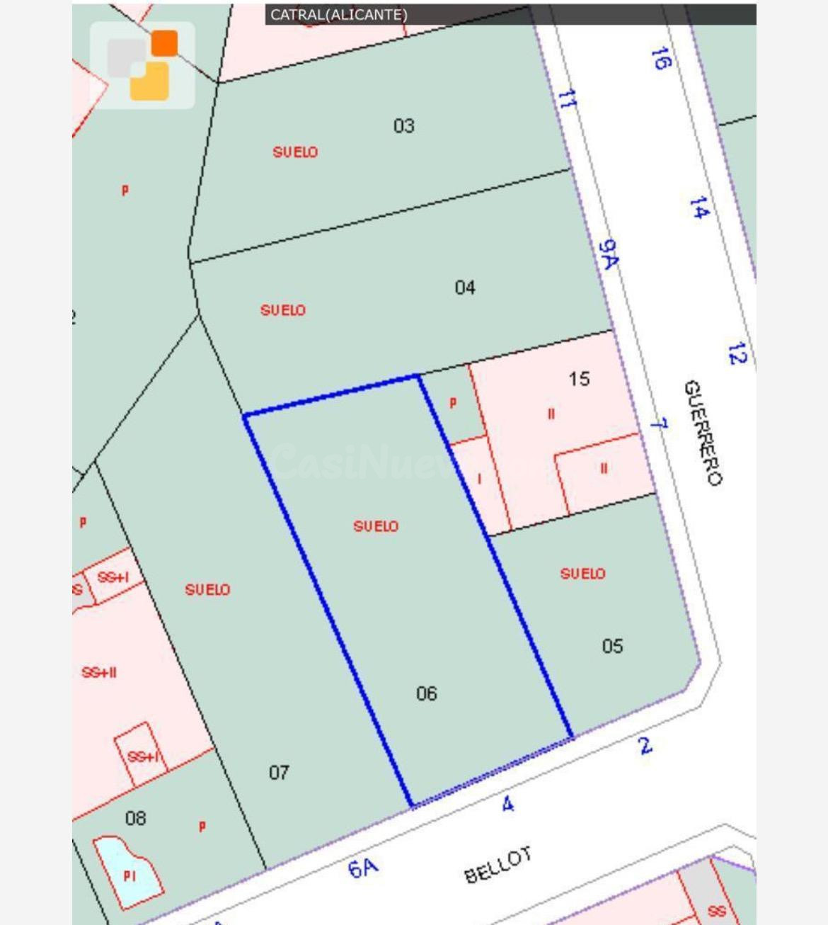 SOLAR URBANO - ZONA CATRAL -