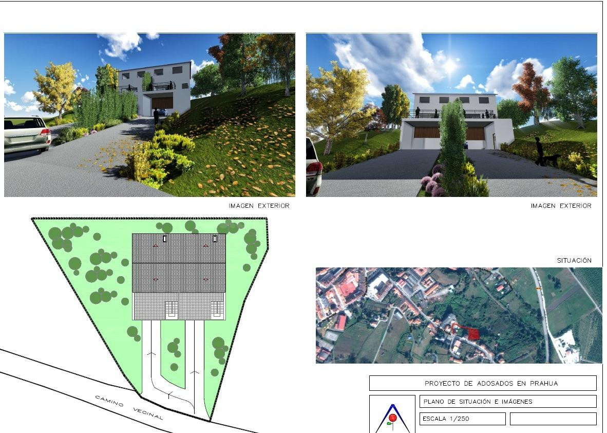 Parcela urbana de 784 m2 para dos chalets adosados con todos - foto 3