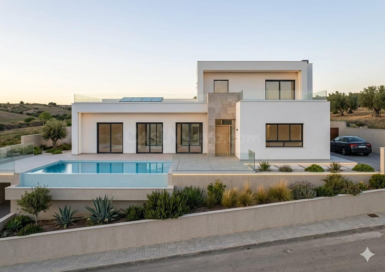 Terreno de 509 m2 con Licencia, Proyecto Moderno y Conexione - foto 4