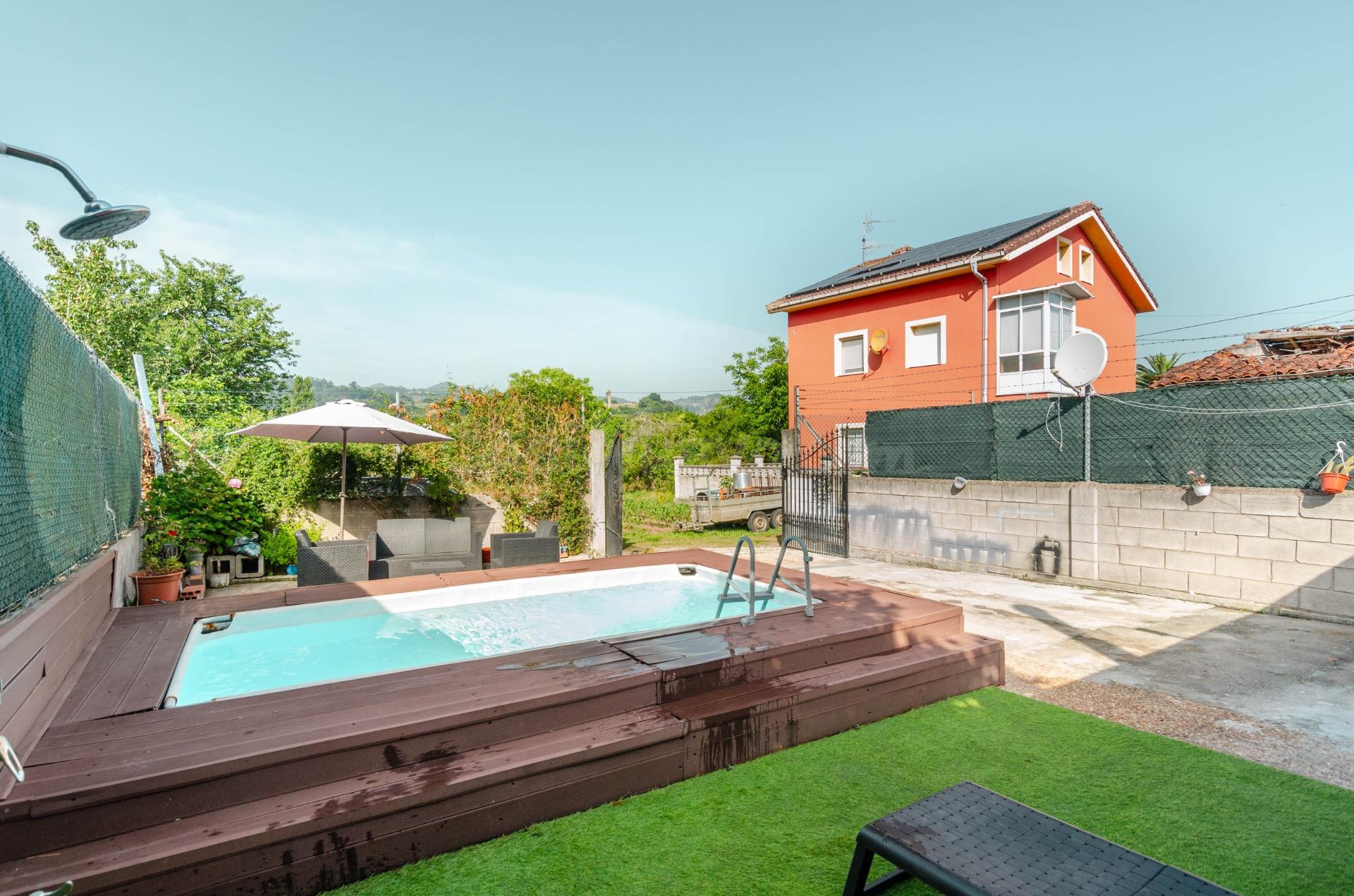 CASA ADOSADA CON PISCINA Y FINCA EN LA MATA, A MENOS DE UN M - foto 3