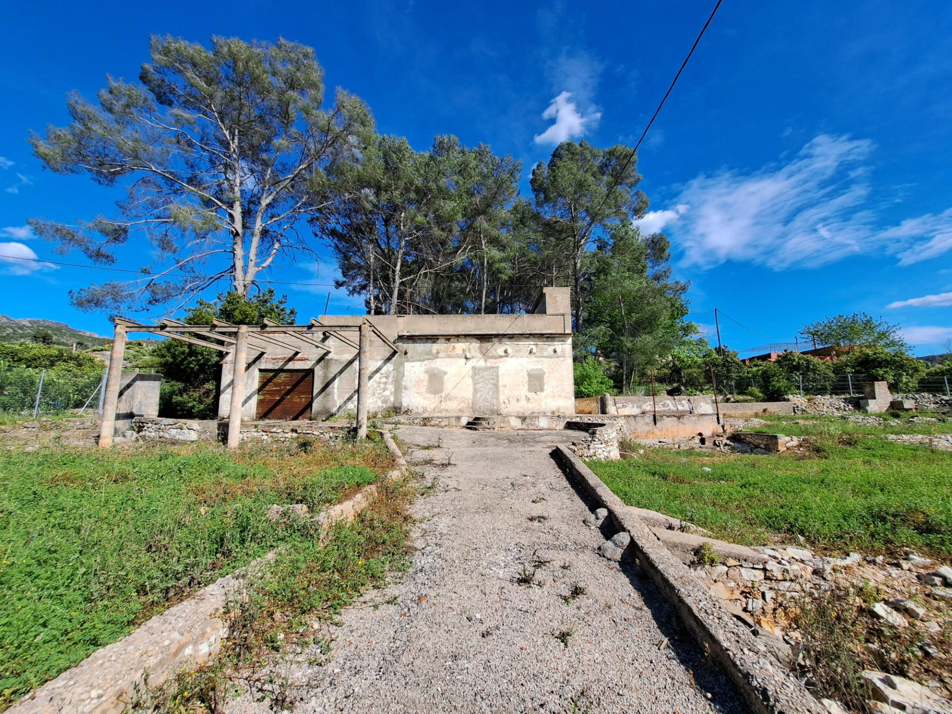 CASA RUSTICA CON TERRENO