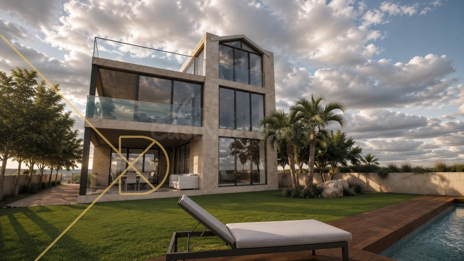 Terreno con estructura avanzada y proyecto aprobado para villa unifamiliar en Sant Just Desvern