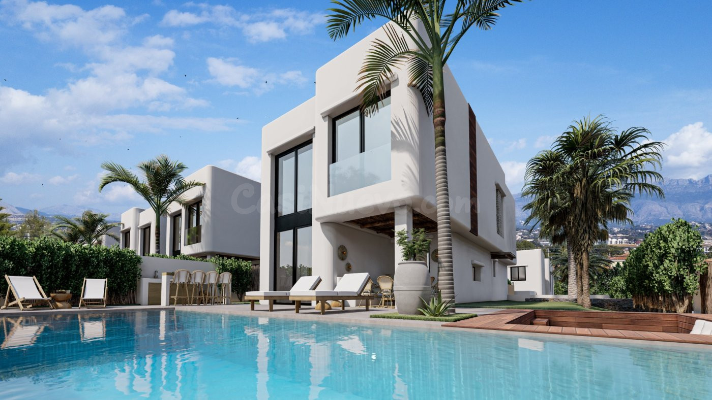 Nueva promoción de villas unifamiliares en Albir