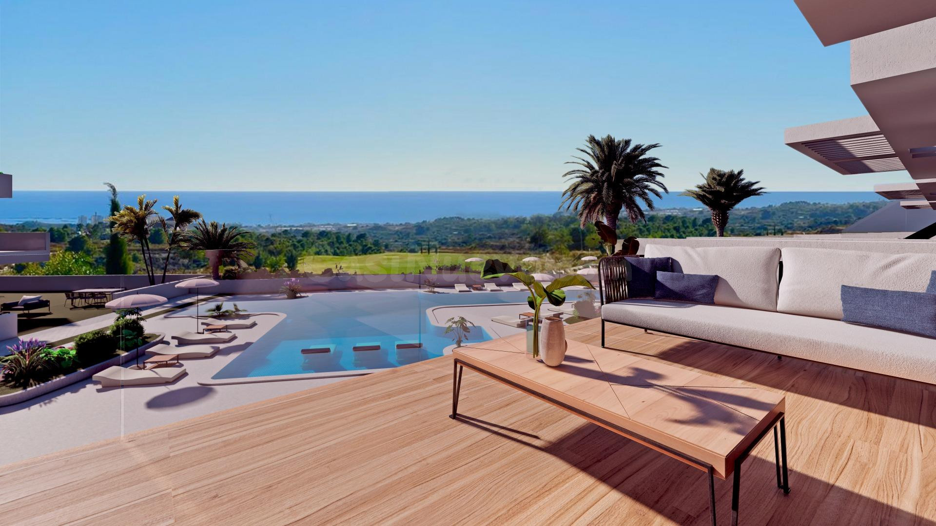 Apartamentos en el nuevo campo de golf en Finestrat