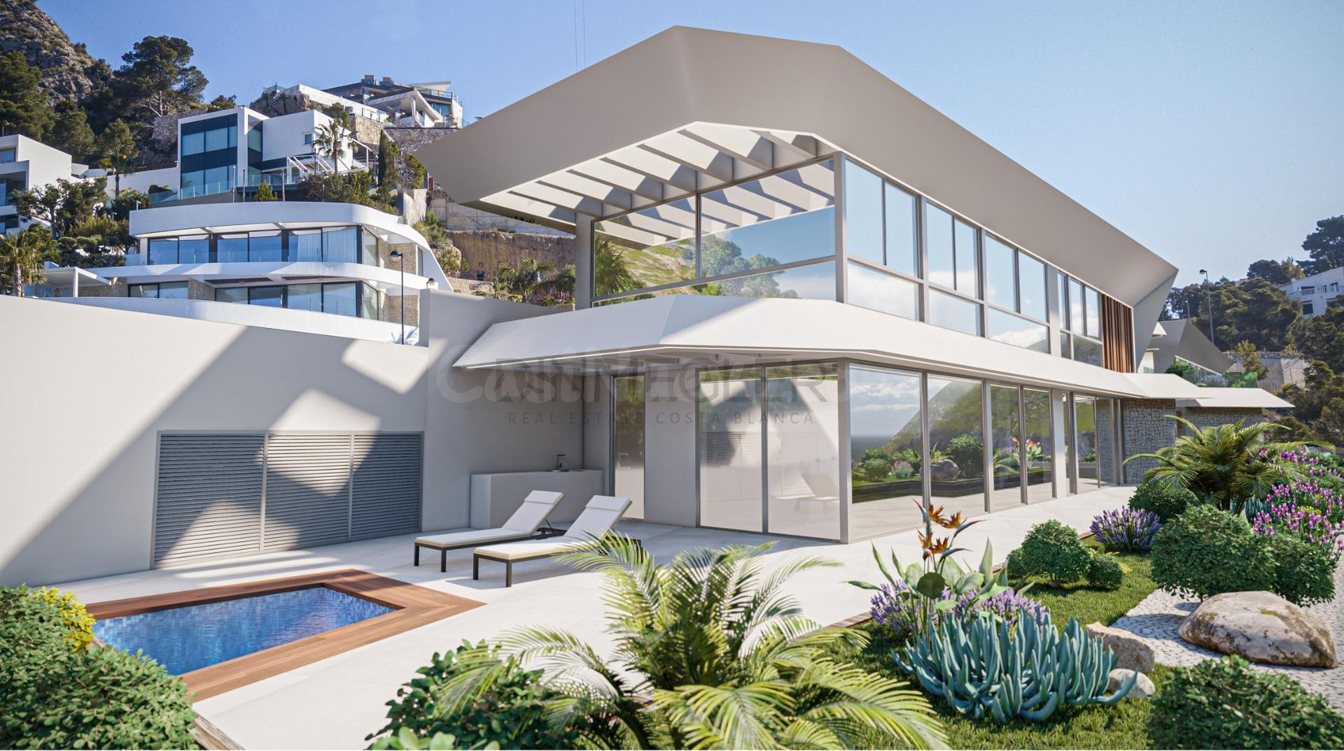 Apartamentos y villas de lujo frente al mar en Mascarat, Calpe: la vida mediterránea redefinida