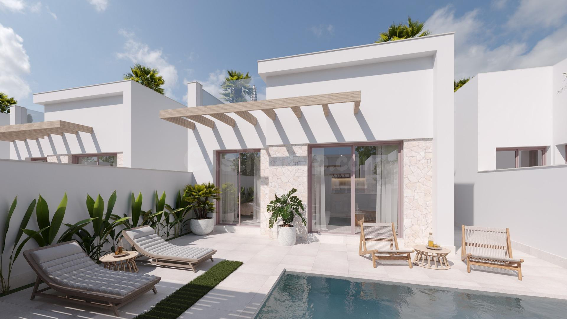 VILLAS PAREADAS DE OBRA NUEVA EN ROLDAN
