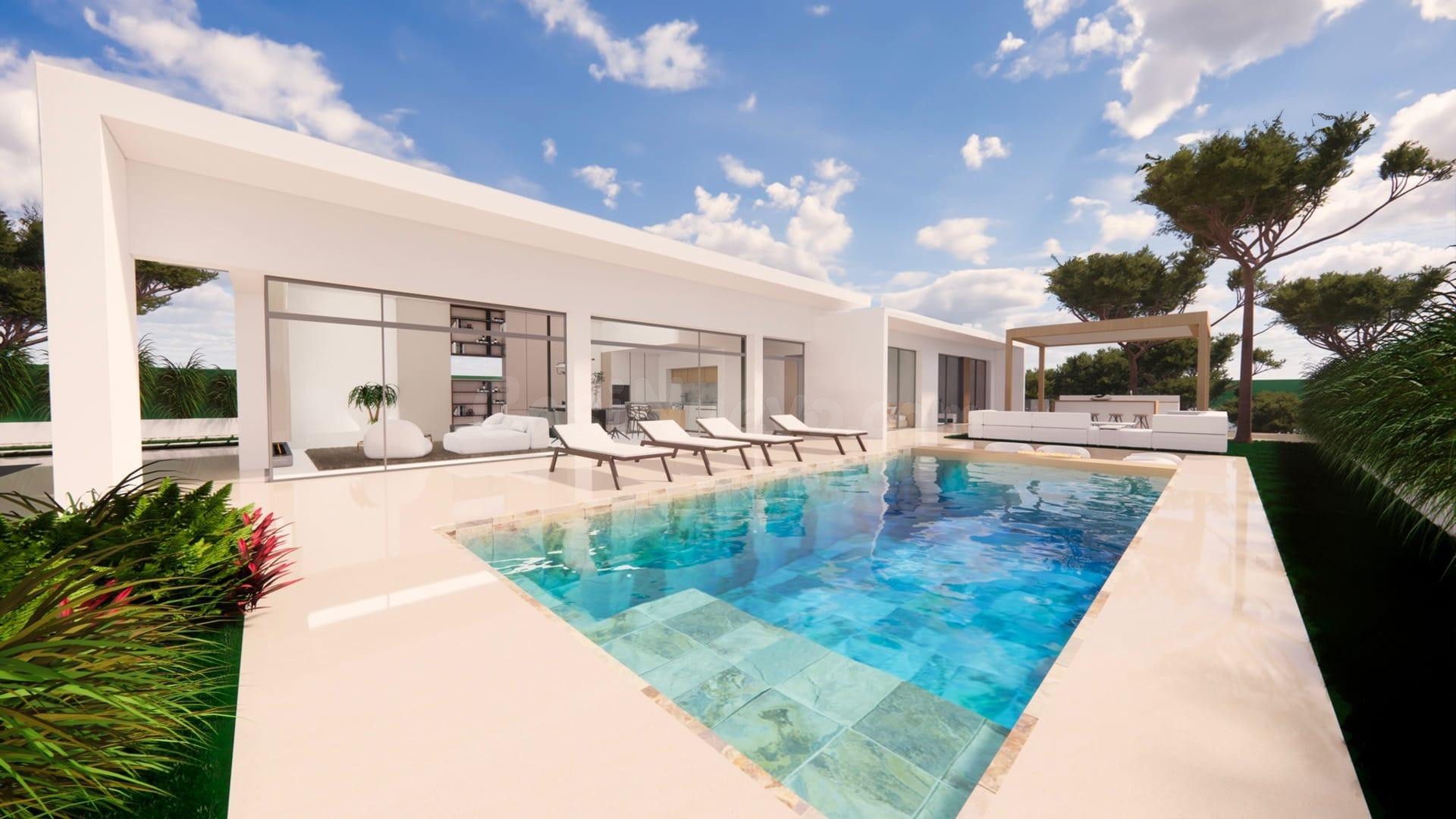 VILLAS DE OBRA NUEVA EN PINAR DE CAMPOVERDE