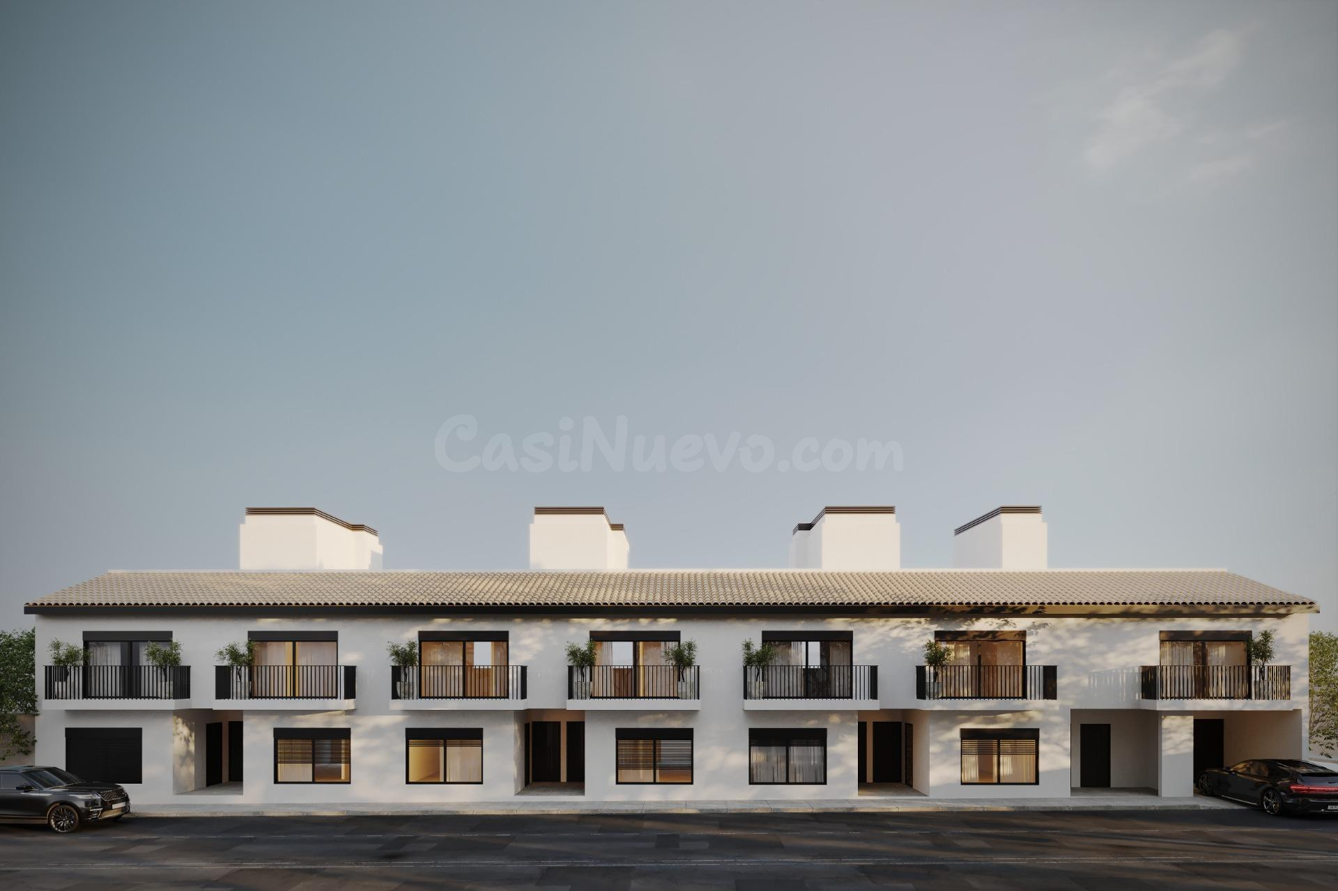 Planta baja de obra nueva en Consell con terraza privada, garaje y financiación