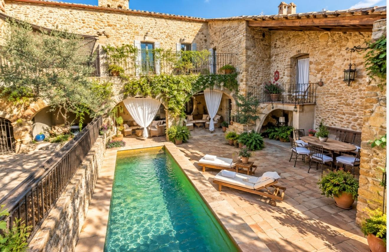 VILEH01- Vilert | Casa de pueblo con piscina y más de 500 m2 entre el Empordà y el Pla de l’Estany