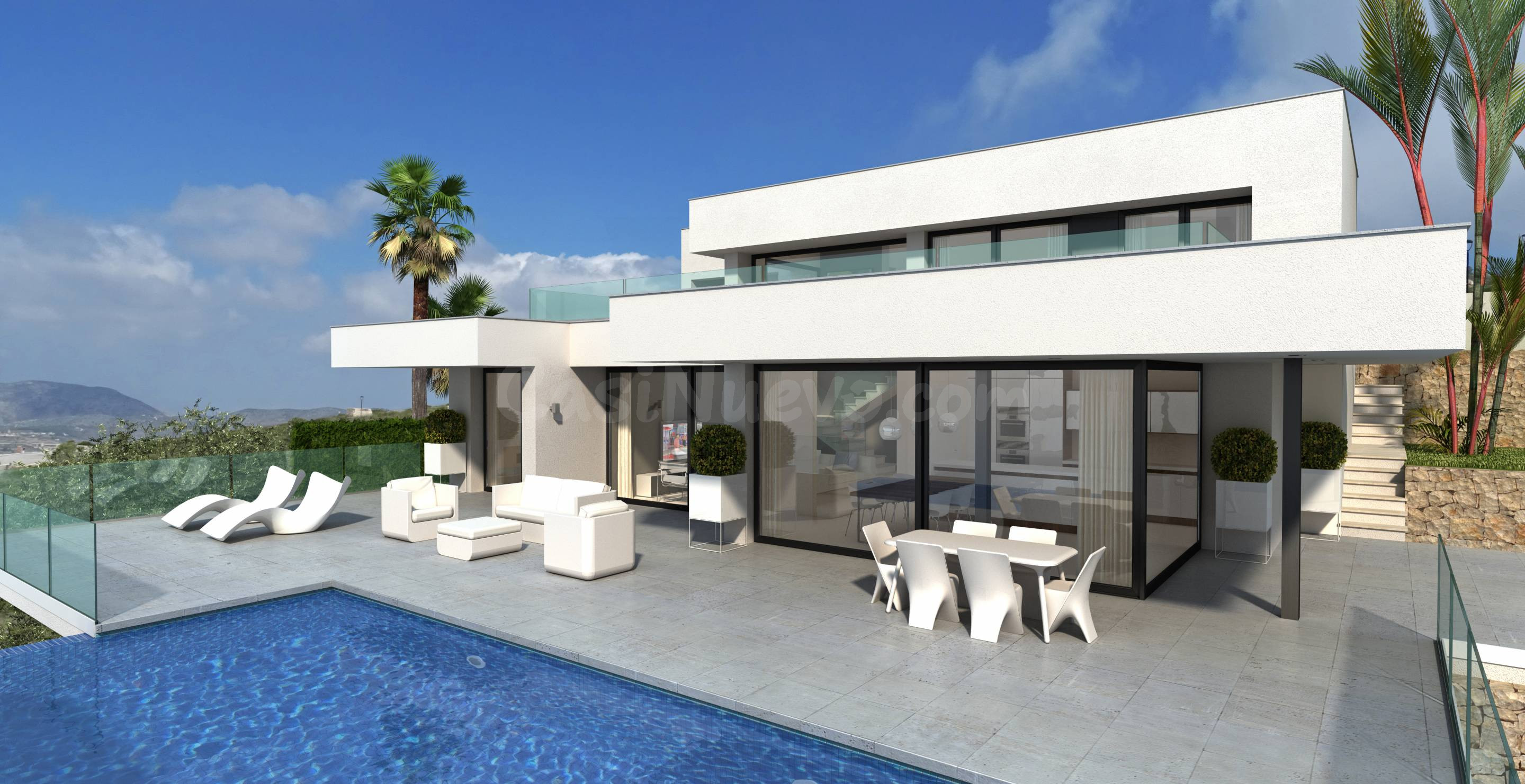 VILLA CONTEMPORÁNEA CON VISTAS PANORÁMICAS AL MAR
