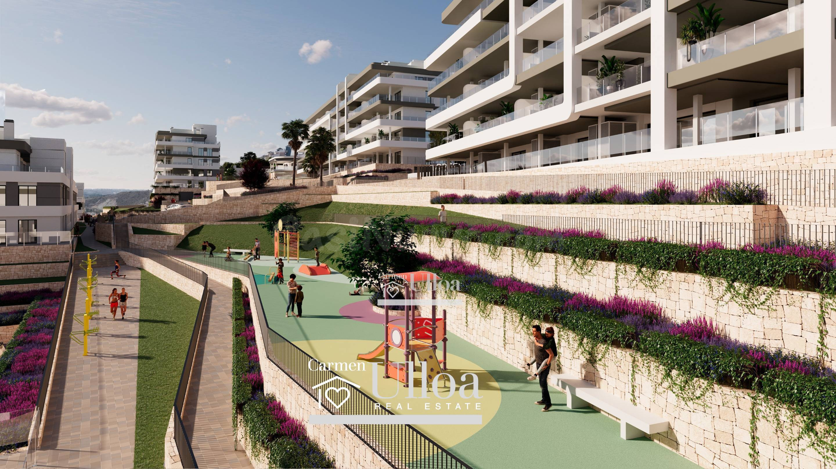 PLANTA BAJA CON TERRAZA Y ESPACIOS EXTERIORES EN EL GOLF