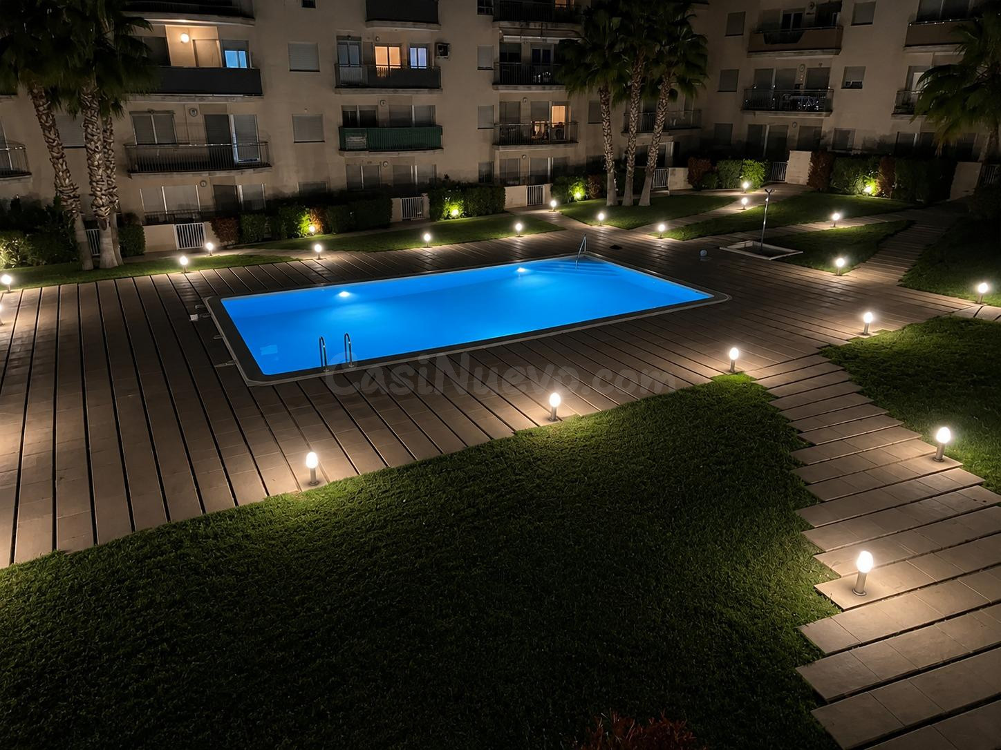 Piso Nuevo en Alcanar con Piscina,Terraza y Parking incluido con vistas al Mar