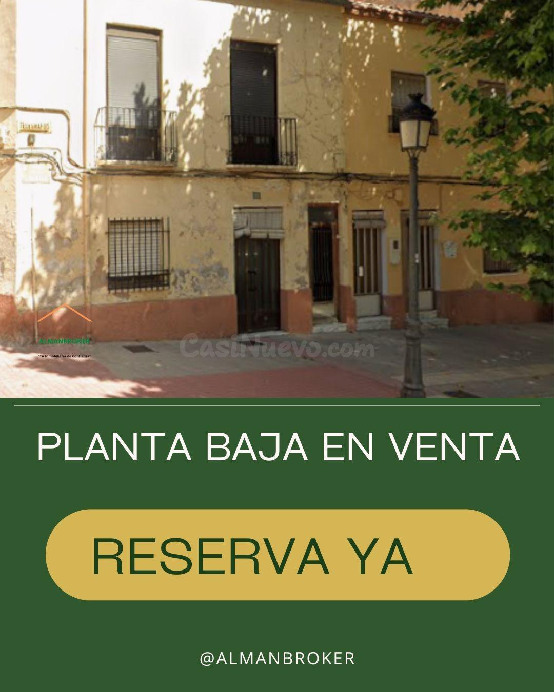 PLANTA BAJA CON PATIO Y GARAJE