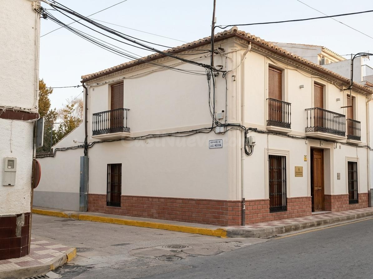 Su casa en el pueblo