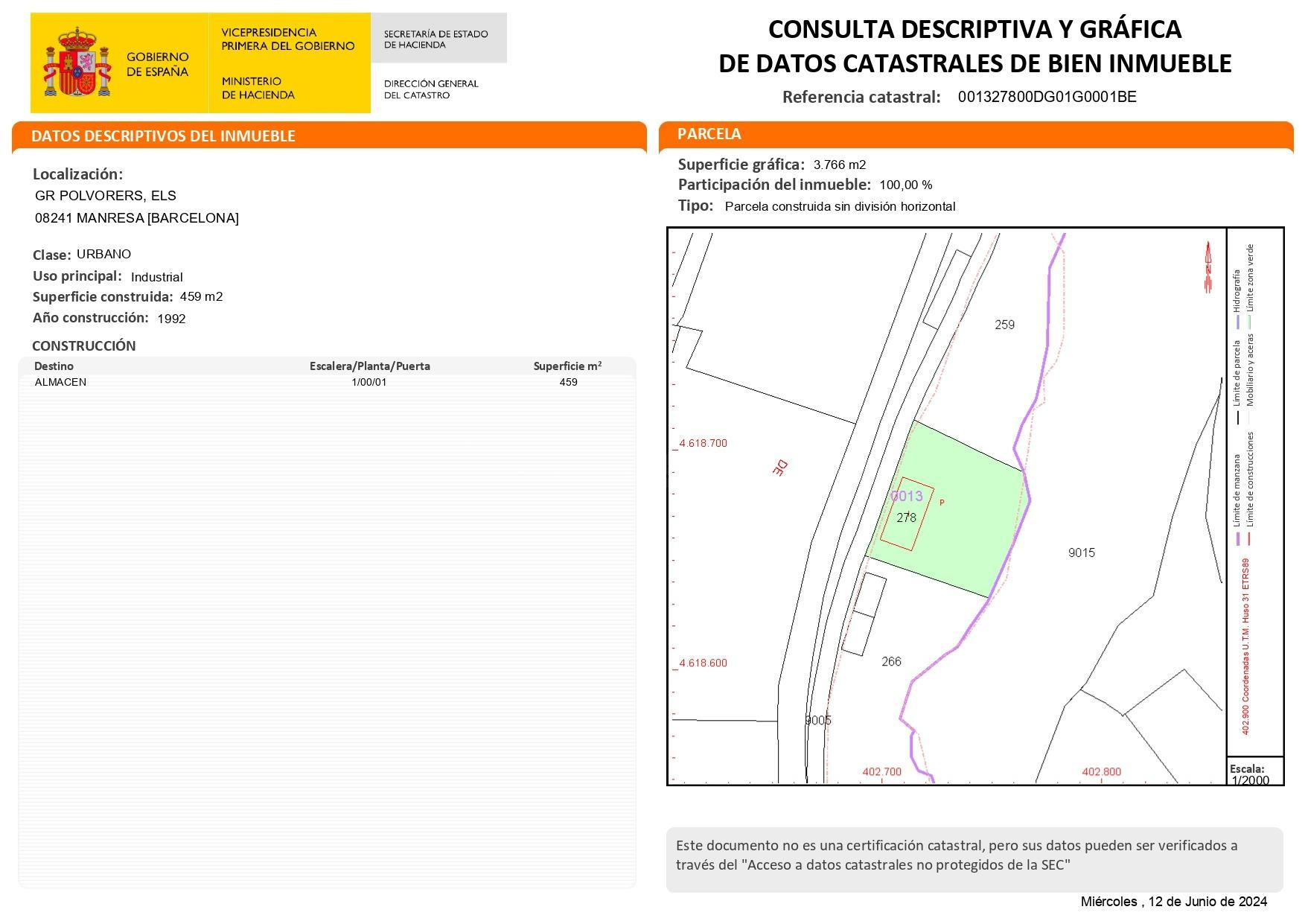 Nave industrial 459m² en venta - Barriada Els Comptals - foto 4