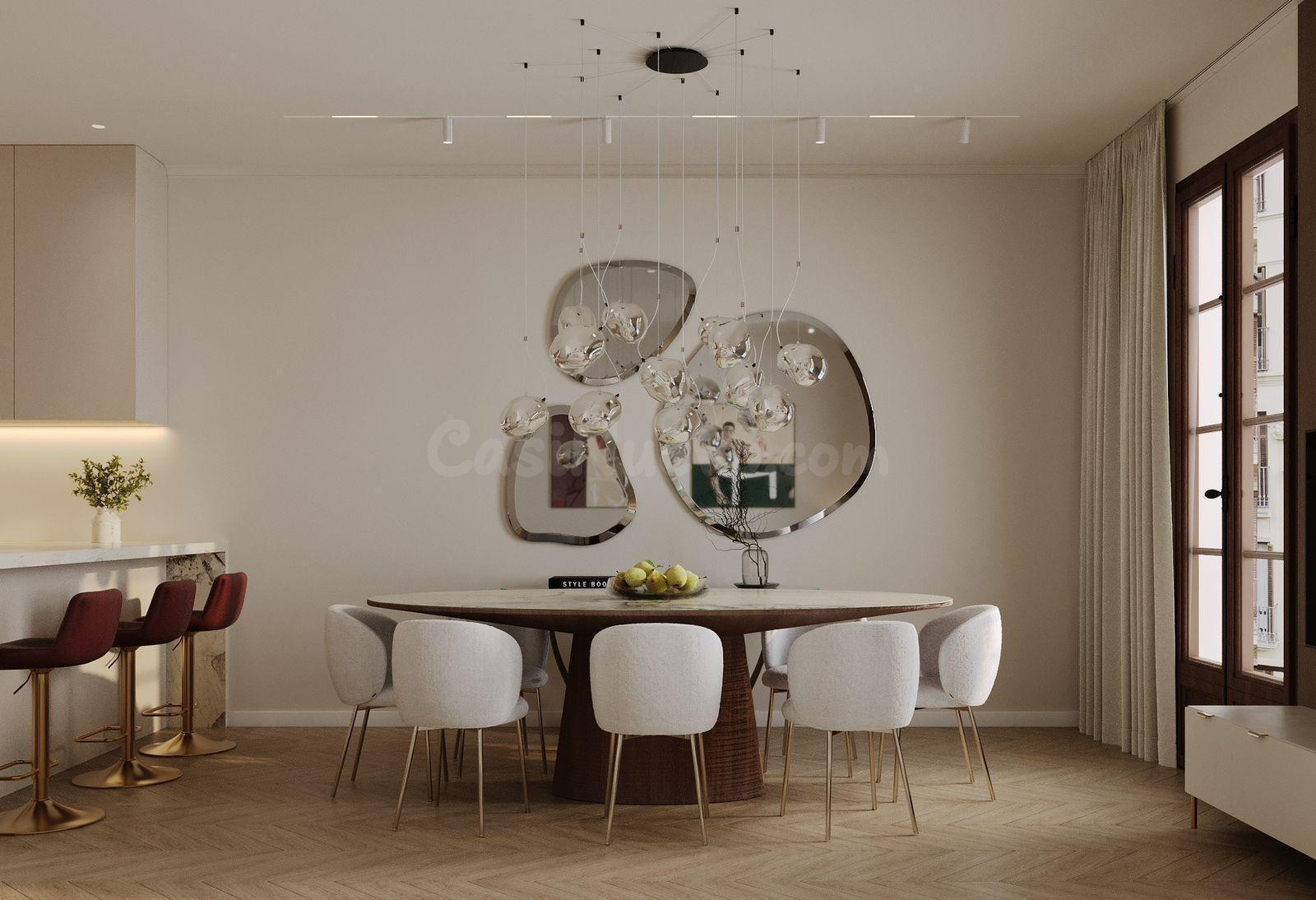 Elegancia contemporánea en una finca regia del Eixample Esquerra