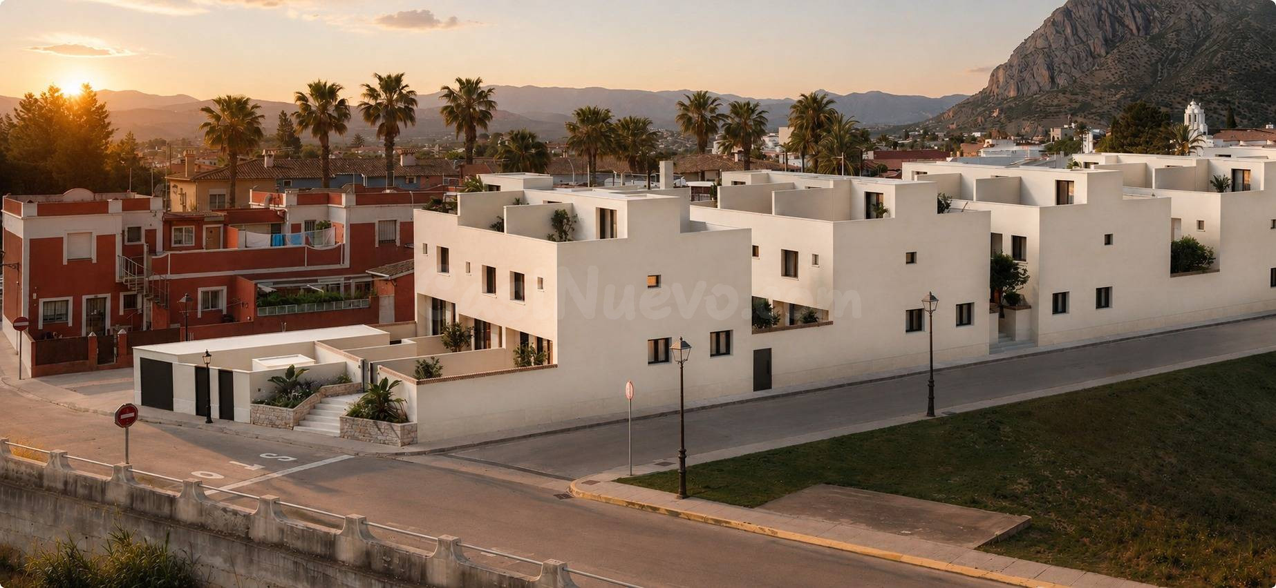Svetla Village. Nuevas casas adosadas en venta en Els Poblets a precios excelentes.