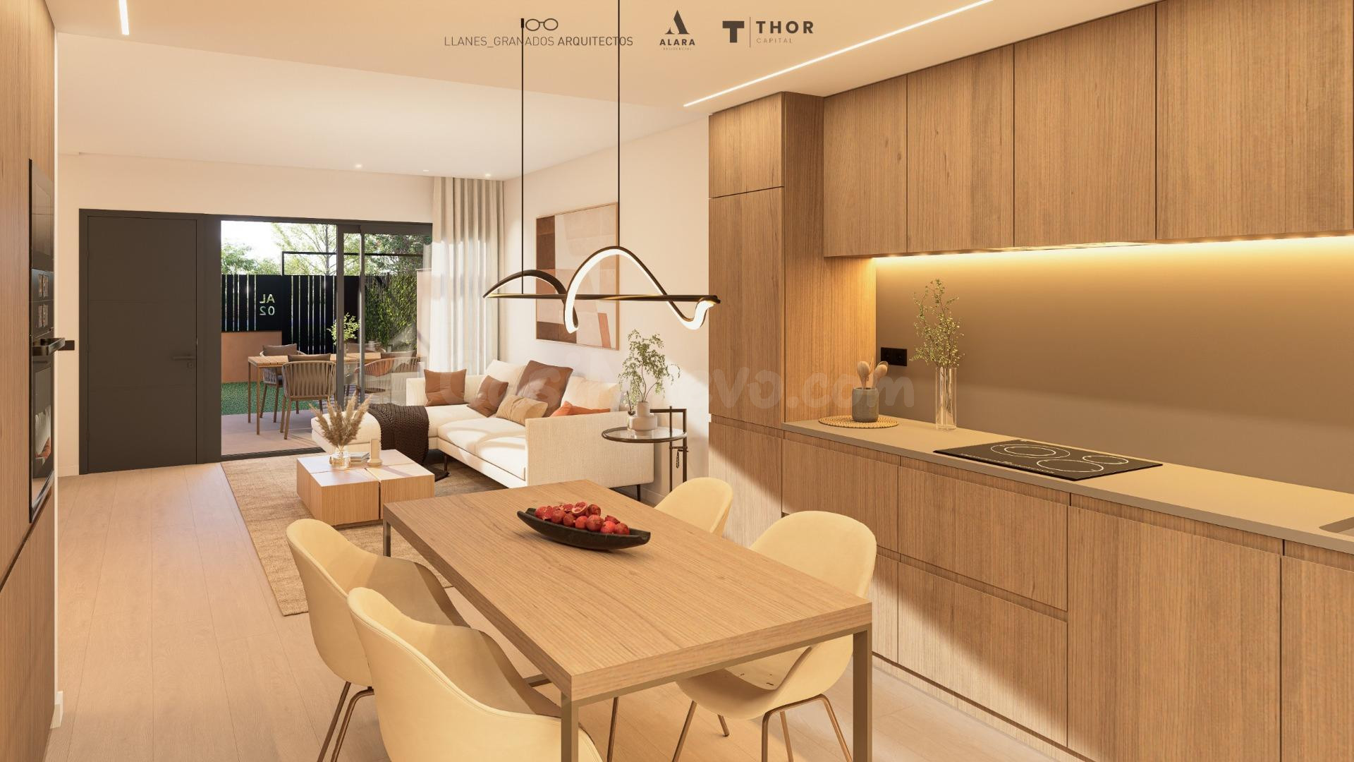 Residencial Alara – Chalets adosados de obra nueva en Guadalupe