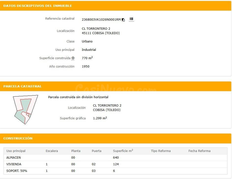 Terreno urbano 770m² en venta - Castilla la mancha - foto 2
