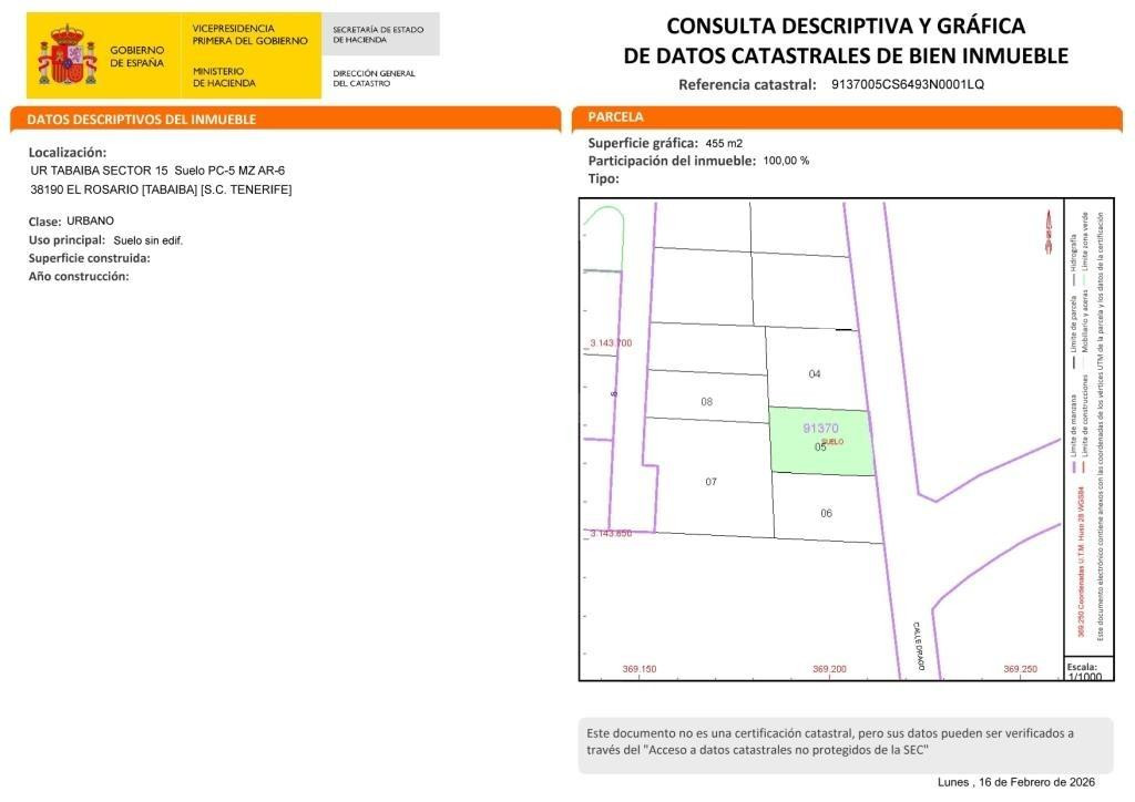Parcelas en Tabaiba Alta desde 450 metros / 98.400 € - foto 5