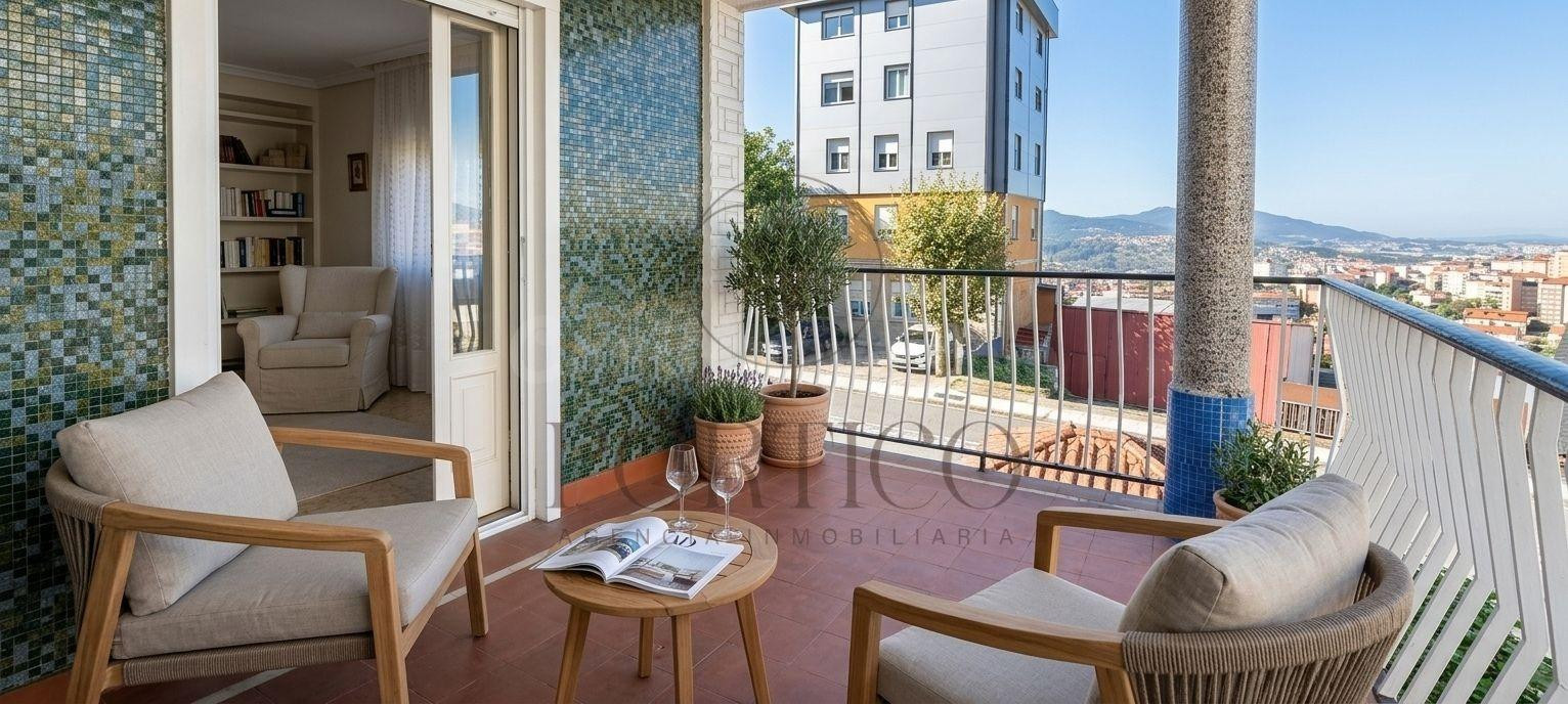 Tu mirador privado sobre la Ría de Vigo: Chalet exclusivo junto al Calvario