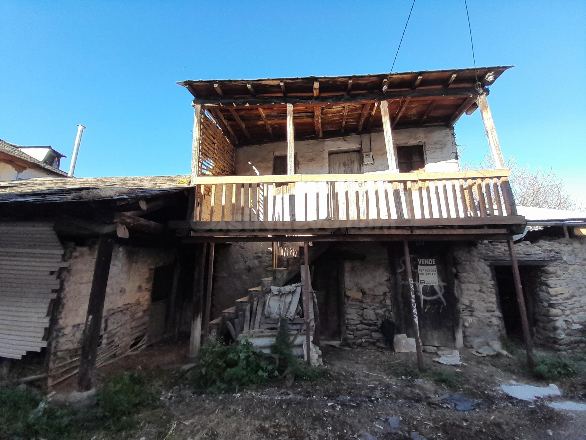 CASA DE PUEBLO PARA REFORMAR CON TERRENO EN VILLADEPALOS - foto 5