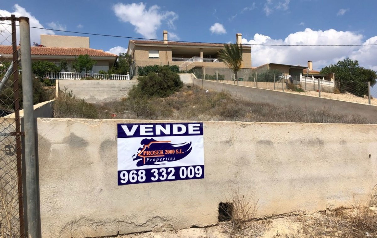 Parcela urbana con vistas al mar en Cañada de Gallego, Mazar