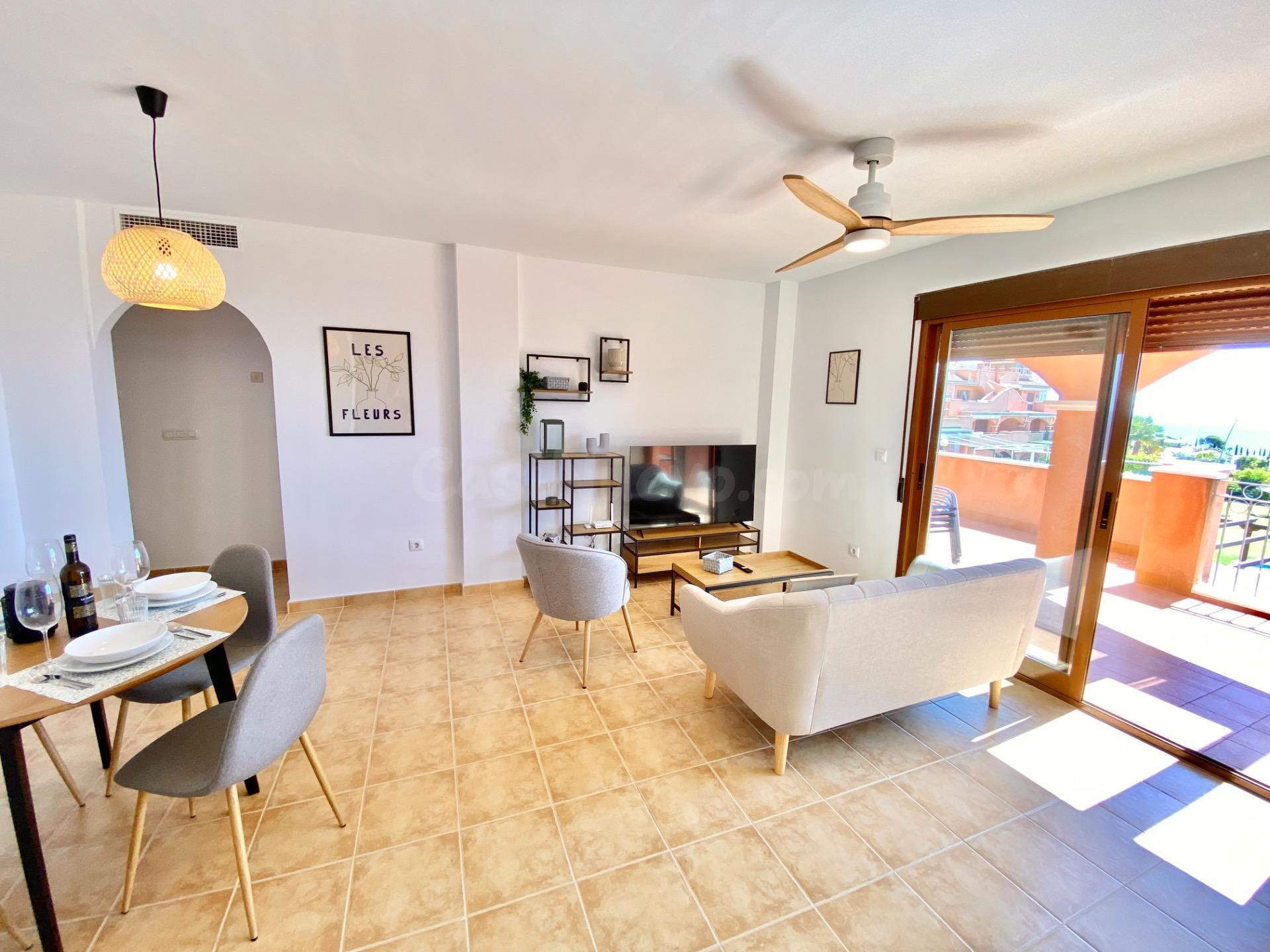 VISTAS AL MAR + TERRAZA 30m2 + GARAJE | Isla Plana a 400m pl - foto 3