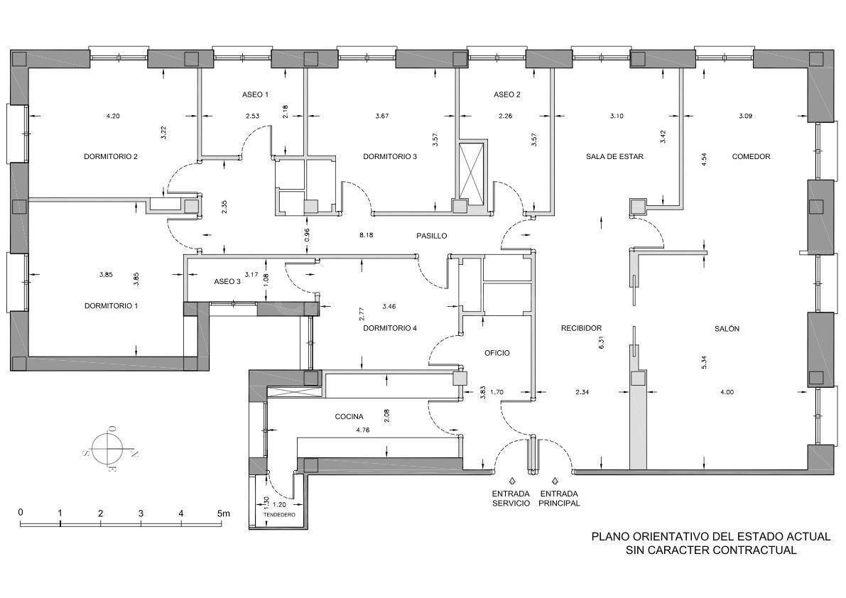 Piso 5 habitaciones 217m² en venta - Nuevos Ministerios - foto 2