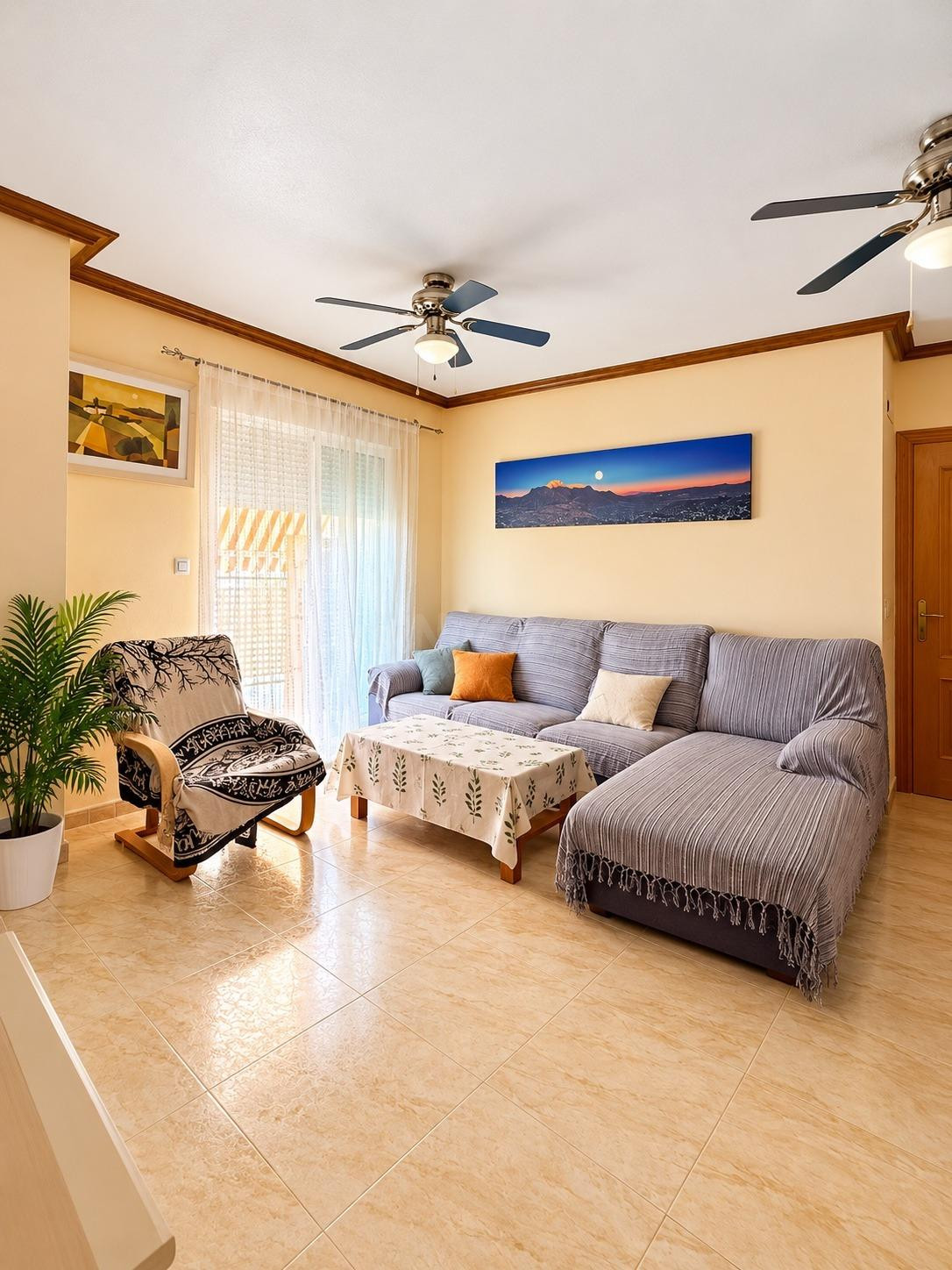 Apartamento con piscina comunitaria en La Cumbre, Puerto de Mazarrón