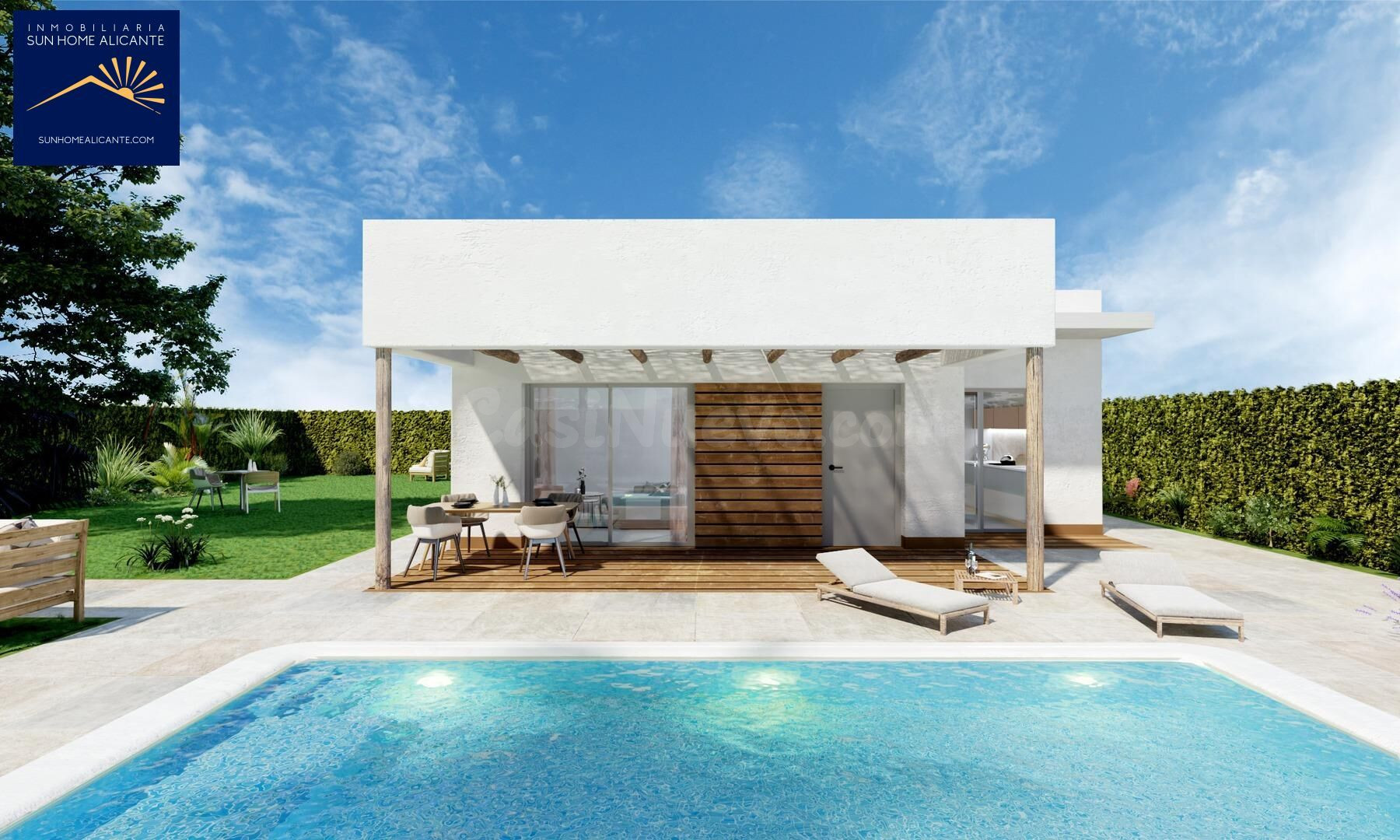 VILLA NUEVA – 3 DORMITORIOS – PISCINA PRIVADA – VISTAS DESPEJADAS