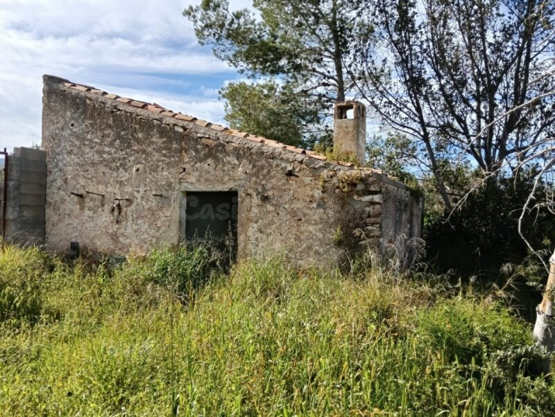 finca con casa y balsa