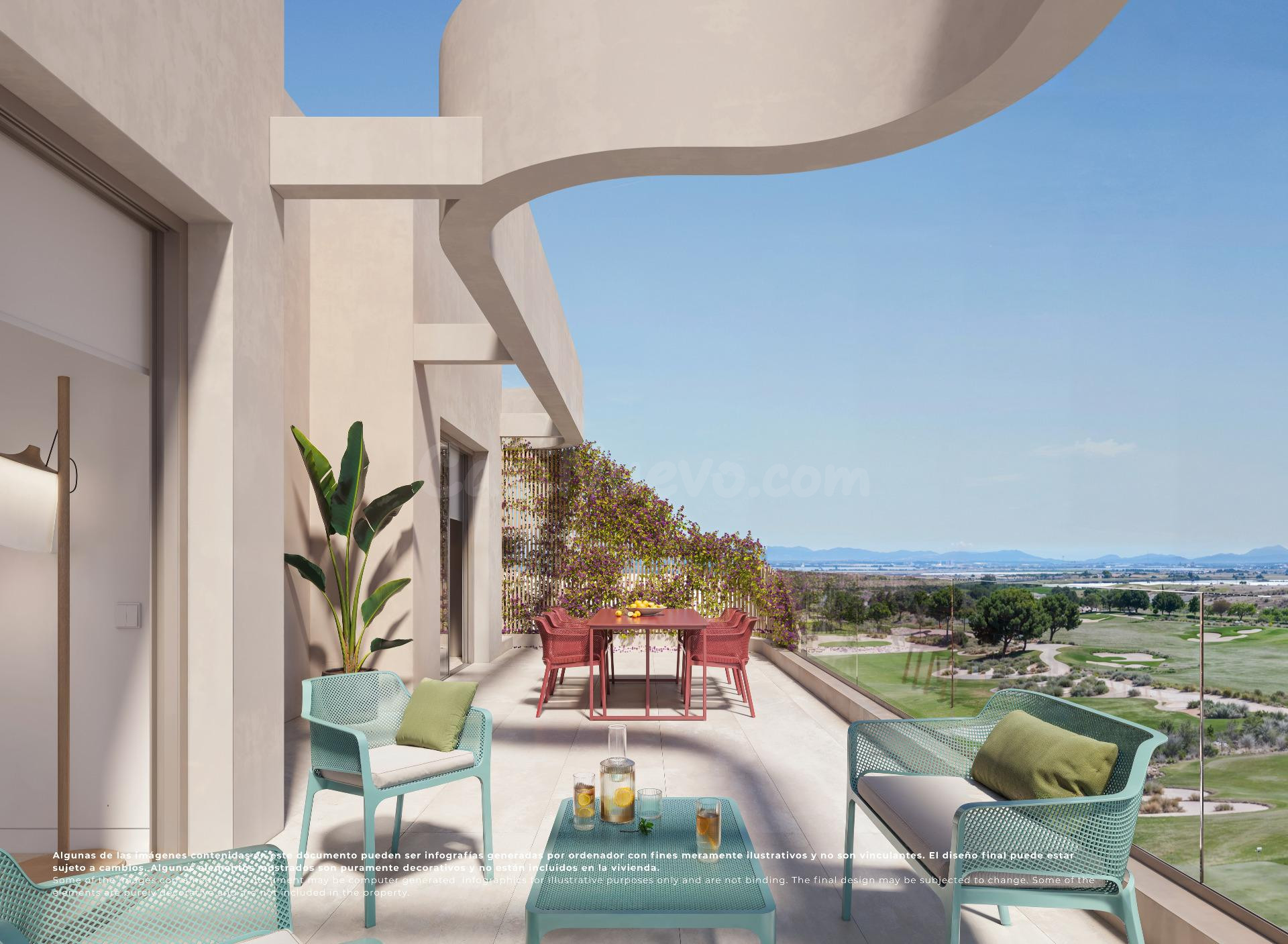 Apartamentos de lujo en El Valle Golf - foto 3