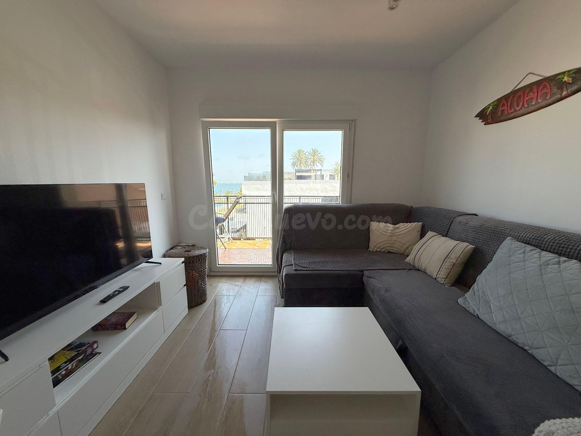 Apartamento en 2º línea de playa Santiago de la Ribera - foto 5