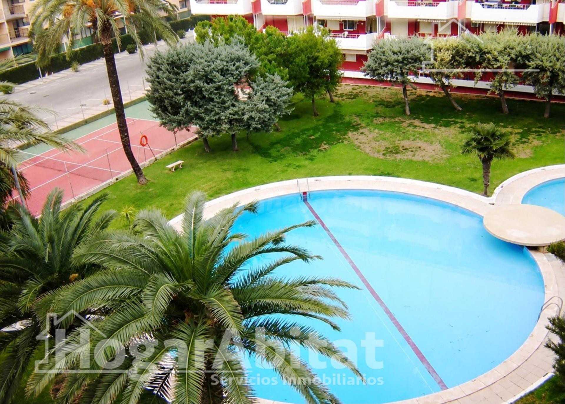 PLANTA BAJA REFORMADA CON PISCINA Y TERRAZA CERCA DE LA PLAYA EN DAIMÚS